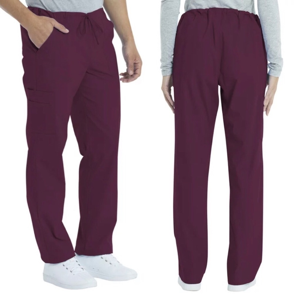 NWT Unisex Drawstring Scrubs Pants Easy Fit 3XL